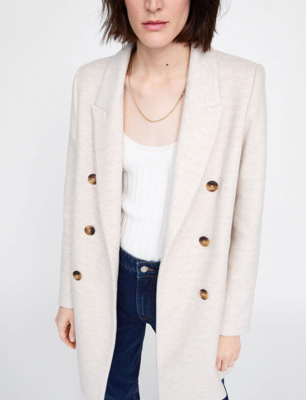 Double-breasted coat - Image 4