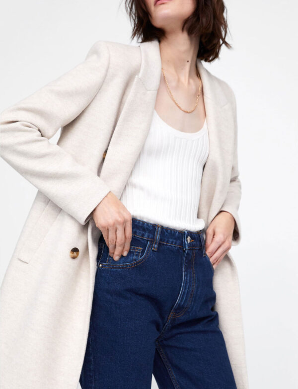 Double-breasted coat - Image 2
